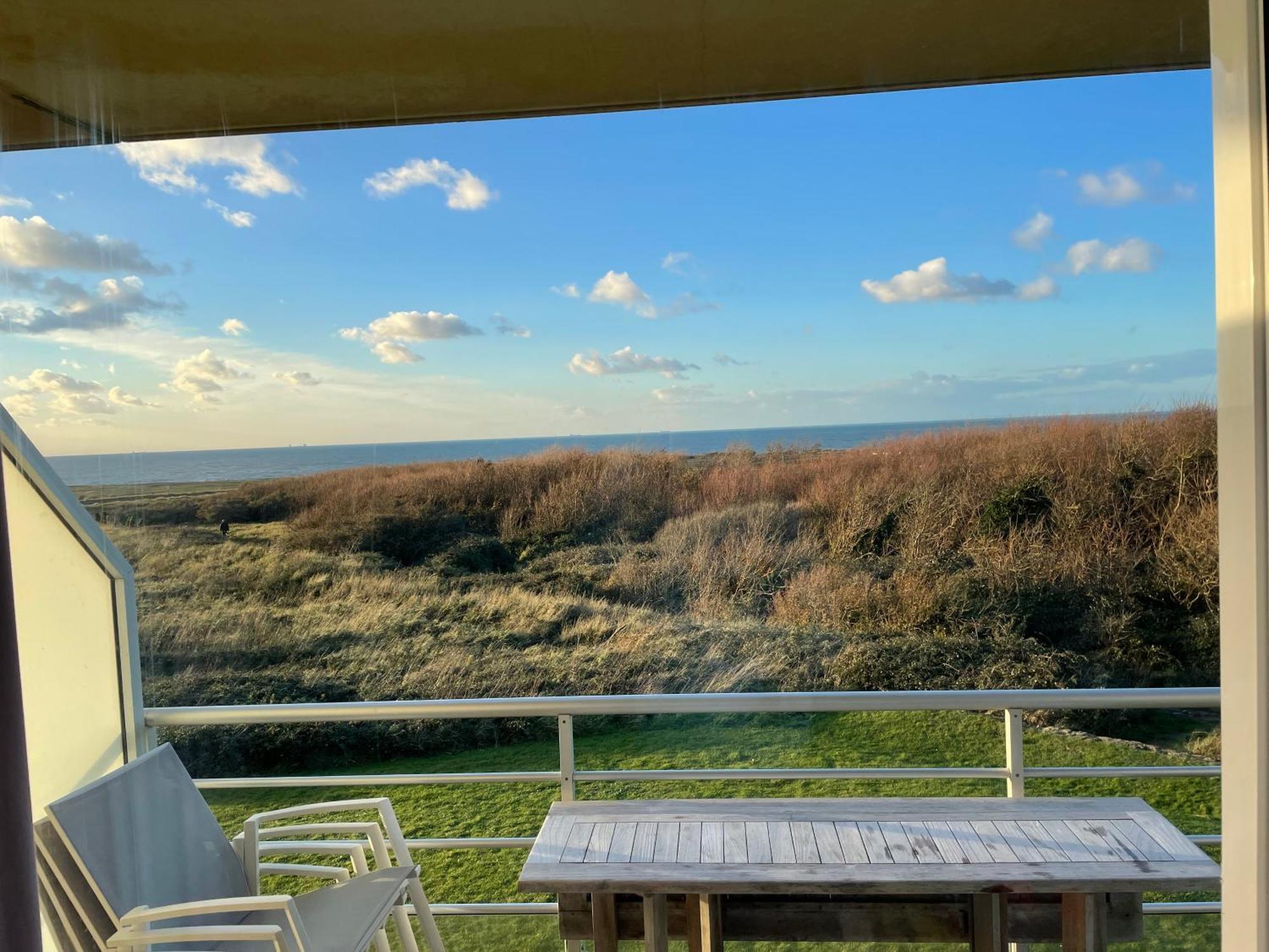 Les Dunes Du Golf First Line Sea View App Block B 1-3 Wimereux Bagian luar foto